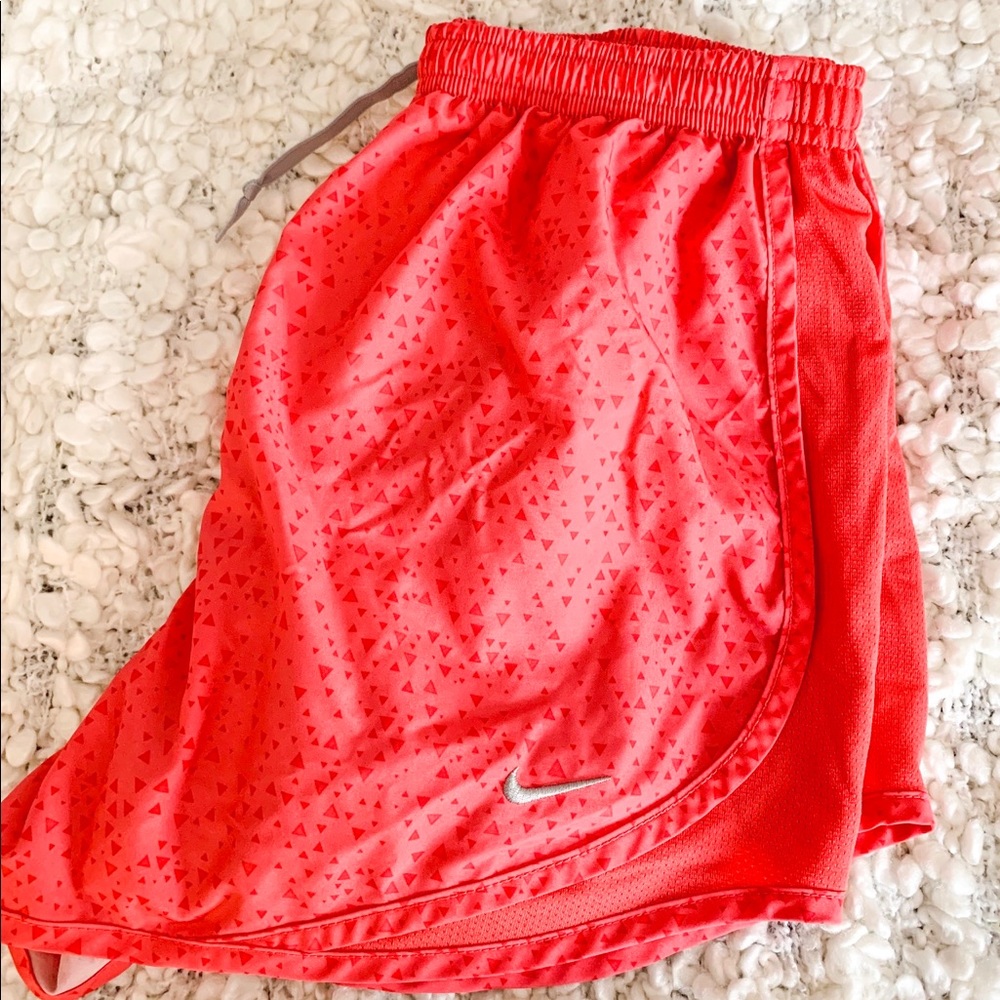 Light Pink Nike Tempo Shorts
